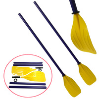 1 Pair 114cm/45inch Kids Plastic Kayak Canoe Paddle Water Boat Rafting Oar Paddle