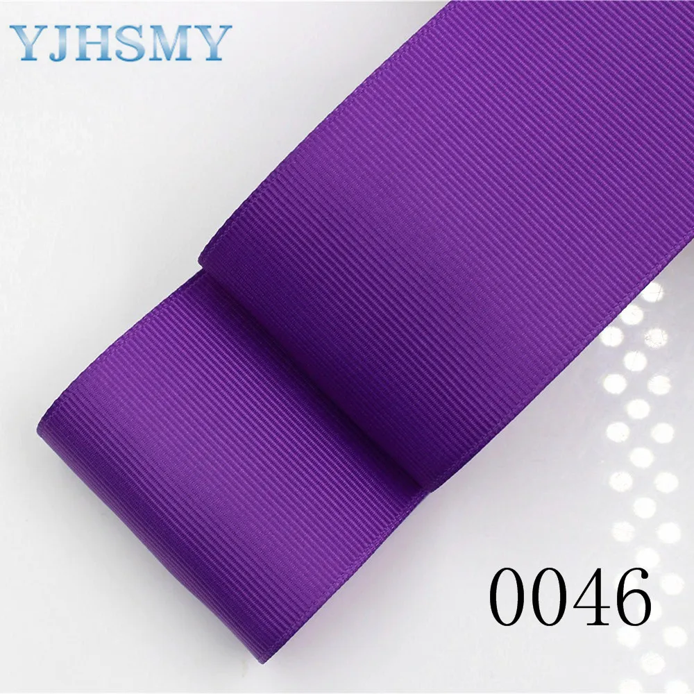 YJHSMY J-17803-L50MM,50 mm 5 Yards Solid color Printed grosgrain ribbons,Garment accessories DIY handmade hair accessories