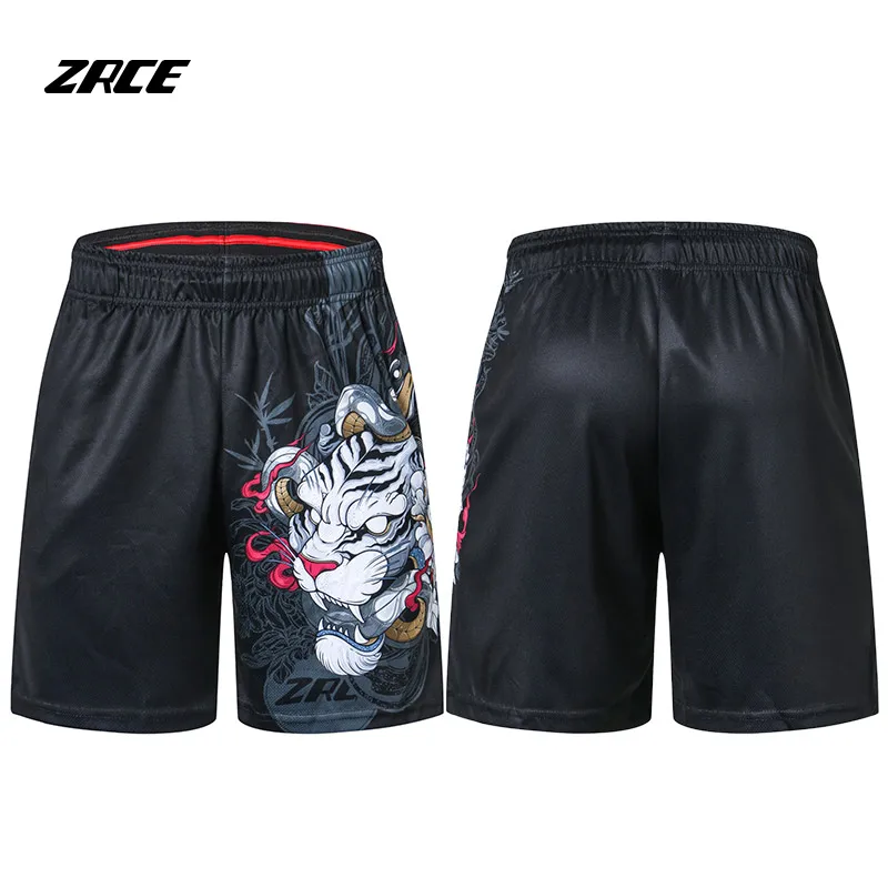 Shorts de musculation College en 3D pour hommes, vêtements de marque, zones décontractées, respirant, plage, été