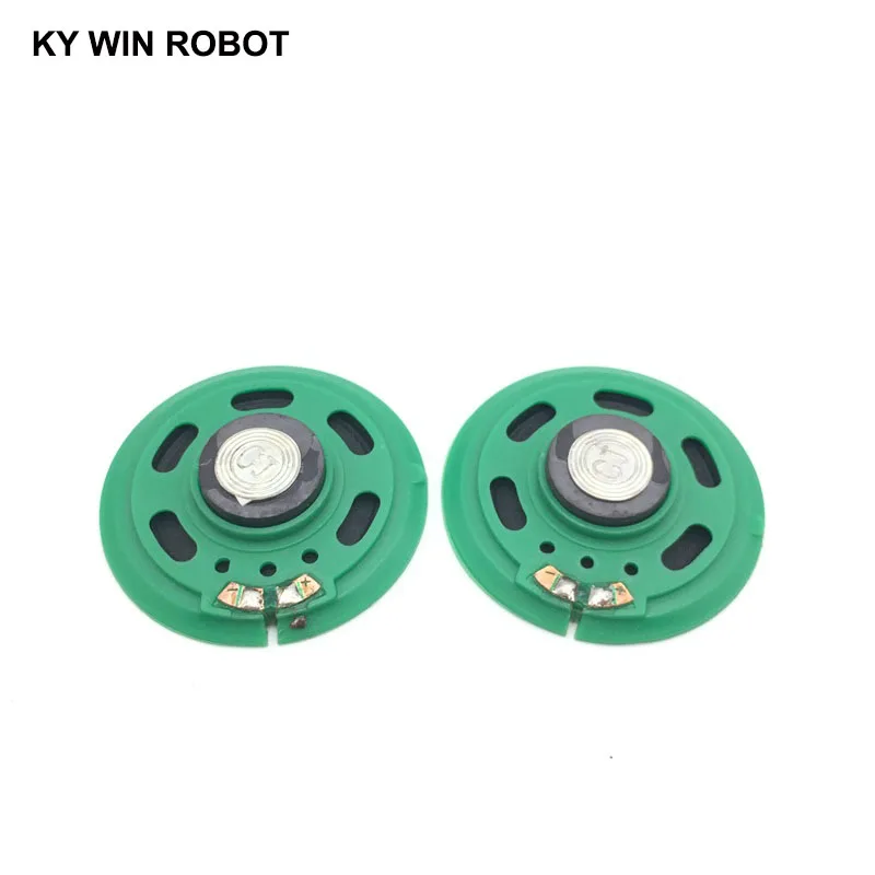 2 pz/lotto nuovo altoparlante ultrasottile telefono corno giocattolo-auto corno 8 ohm 0.5 watt 0.5 W 8R altoparlante diametro 57MM 5.7CM spessore 9MM