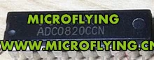 MICROFLYING 2 шт./лот adc0820од ADC0820CCN ADC0820 DIP-20
