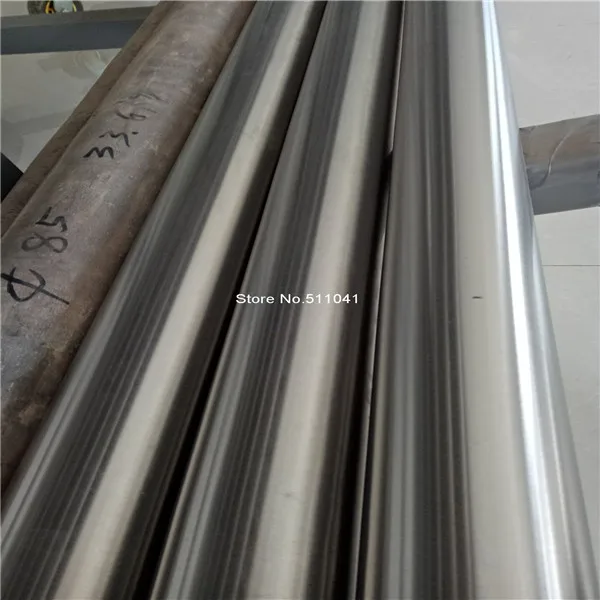 Titanium Grade 2 GR2 Round Bar, Titanium Logam Harga Dia 85 Mm, Panjang 300 Mm, 2 Pcs Grosir Gratis Pengiriman