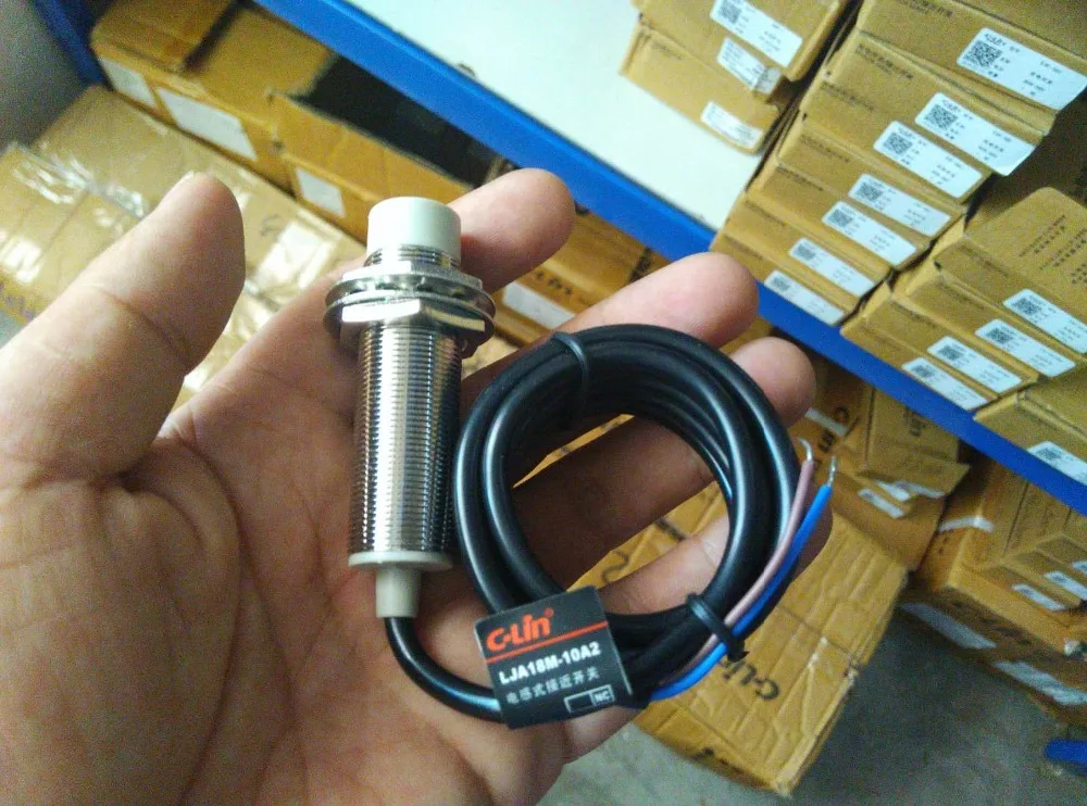Brand new original authentic C-Lin LJA18M-10A2 AC two-wire normally closed type inductive proximity switch