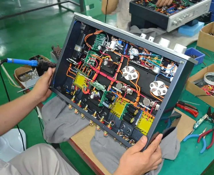 MUZISHARE X-300B Röhrenverstärker Classe A Doppelgelijkrichter-Lampenverstärker MZSX300B