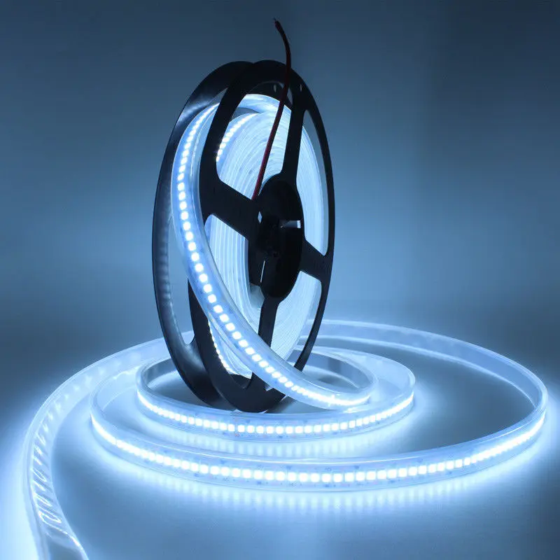 2835 LED Strip 240LEDs/m DC12V High Brightness Flecible LED light white IP67 5M  NEW