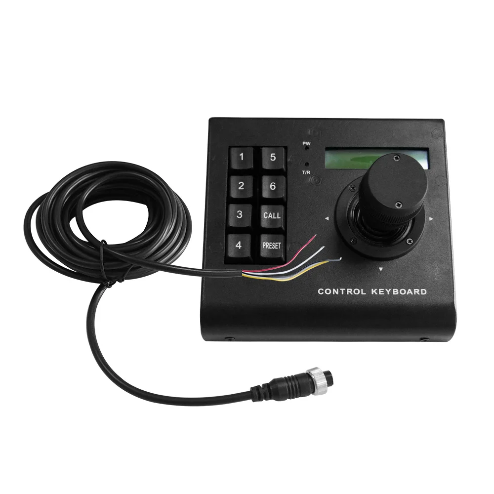 Anxinshi 3-Axis 3D Mini Joystick Keyboard Controller RS485 Pan Tilt Zoom Control Car PTZ CCTV Camera Surveillance DVR etc.