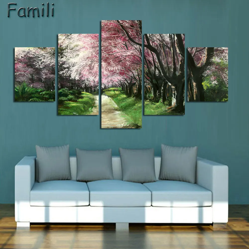 

Wall Art Oil Painting On Canvas Abstract Paintings Pictures Decor No Frame Oil Painting Pictures For Living Room Home Decoration