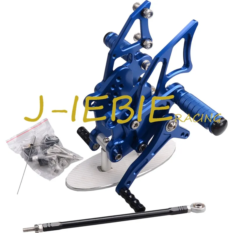 

CNC Racing Rearset Adjustable Rear Sets Foot pegs Fit For Kawasaki NINJA EX300 300R 2013 2014 2015 BLUE