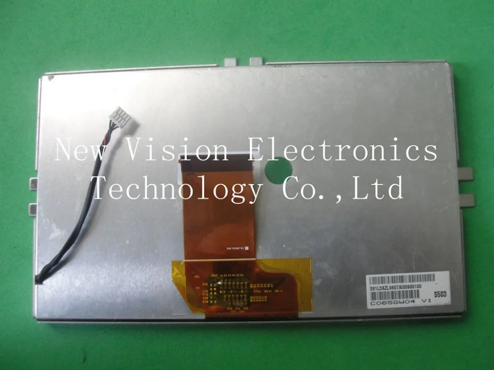 

C065GW04 V1 C065GW04V1 BLD065TC0701 C065GVN01.1 Original 6.5 inch LCD Screen Display Panel for AUO for Car GPS Navigation System