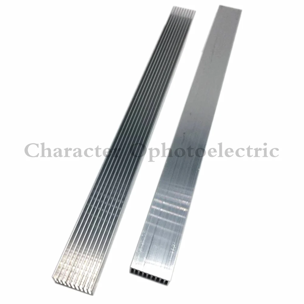 2pcs  30cm High Power LED Heatsink Grille shape 300mm*25mm*12mm Good heat dissipation aluminum