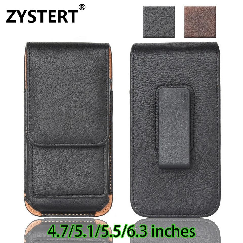 Rotating Belt Clip Fundas For Samsung S8 plus Flip Leather Card Bag Wallet Cover For Samsung Note 8 J7 Case Cross section waist