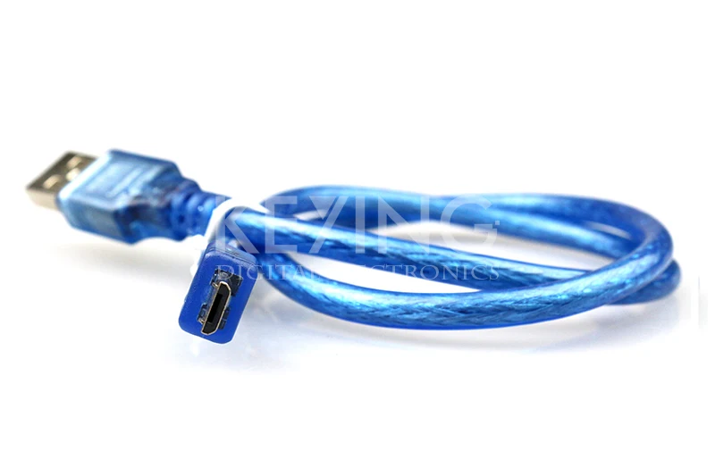 Glyduino 50cm Micro USB Cable Special for Arduino MCU Leonardo R3 Also for Android Mobile Phone