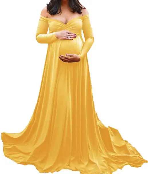 Maternity new classic Photography Props Dresses For Pregnant Women Clothes Maternity Dresses For Photo Shoot Pregnancy Dresses