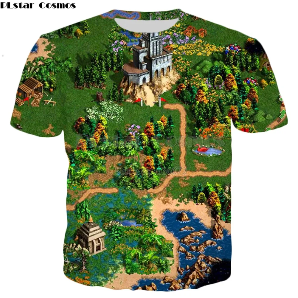 PLstar Cosmos 2019 New style summer T shirt Fashion Men/Women tshirt Classic game Heroes of Might & Magic Print Harajuku t shirt