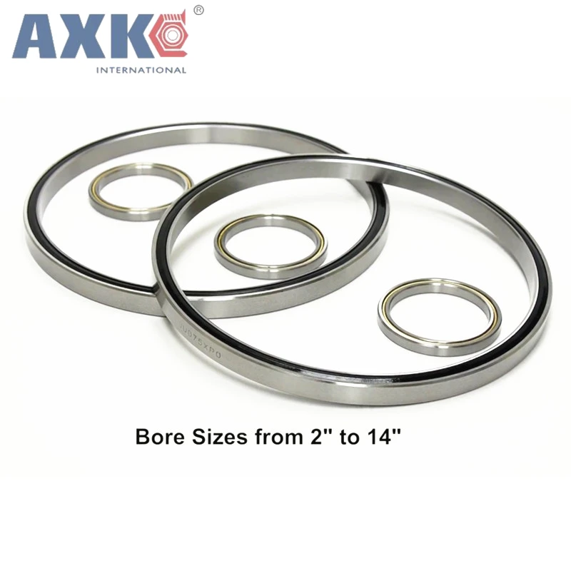 

KF300AR0/KF300CP0/KF300XP0 Reail-silm Thin-section bearings (30x31.5x0.75 in)(762x800.1x19.05 mm) Open Type bearing sizes