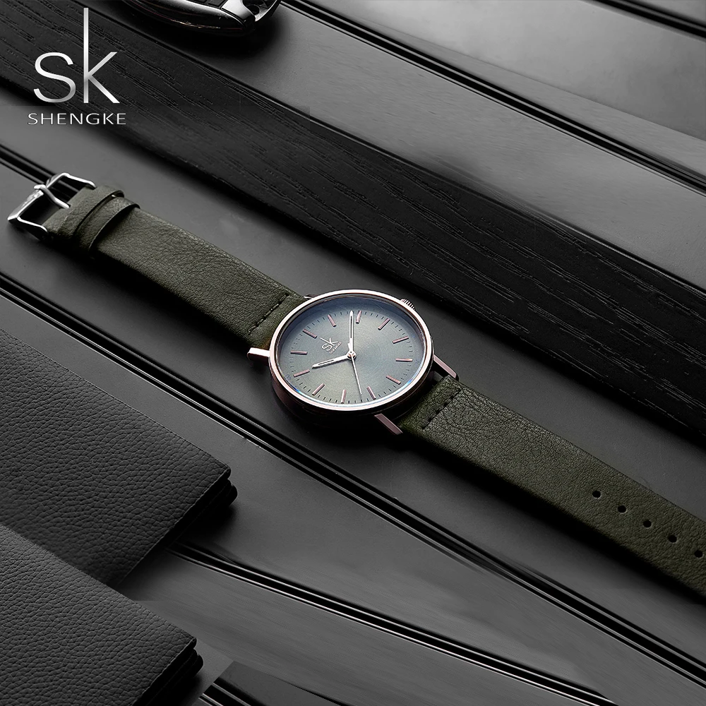 SHENGKE Women Wrist Watch Women Minimalist Watches Top Brand Luxury Women\'s Watches Fashion Ladies Watch Clock reloj mujer