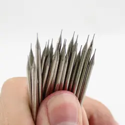 30Pcs 0.4mm Diamond Coated Hole Saw Drill Solid Bits for Jewelry Gems Glass Tile ILOVETOOL