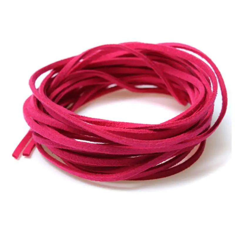 

10 lot Leather Cords Suede Flat Leather Cord / Rope / Wire / Cord DIY Necklace Choker Bracelet Make Jewelry 5PCs/Lot 1Yard/PC