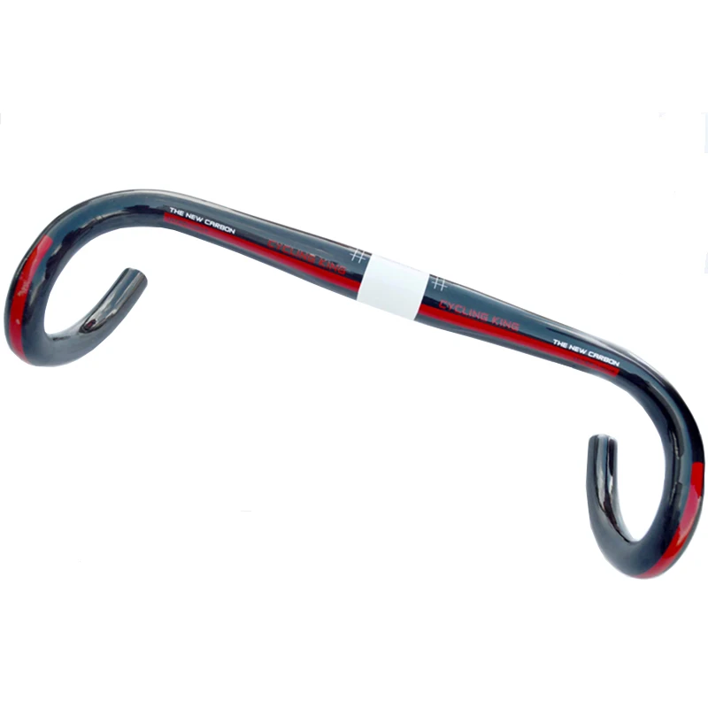 Profile Design new Full Carbon Fiber Road Bicycle Handlebar red cycling king ud carbon road bar 40/42/44CM 180g