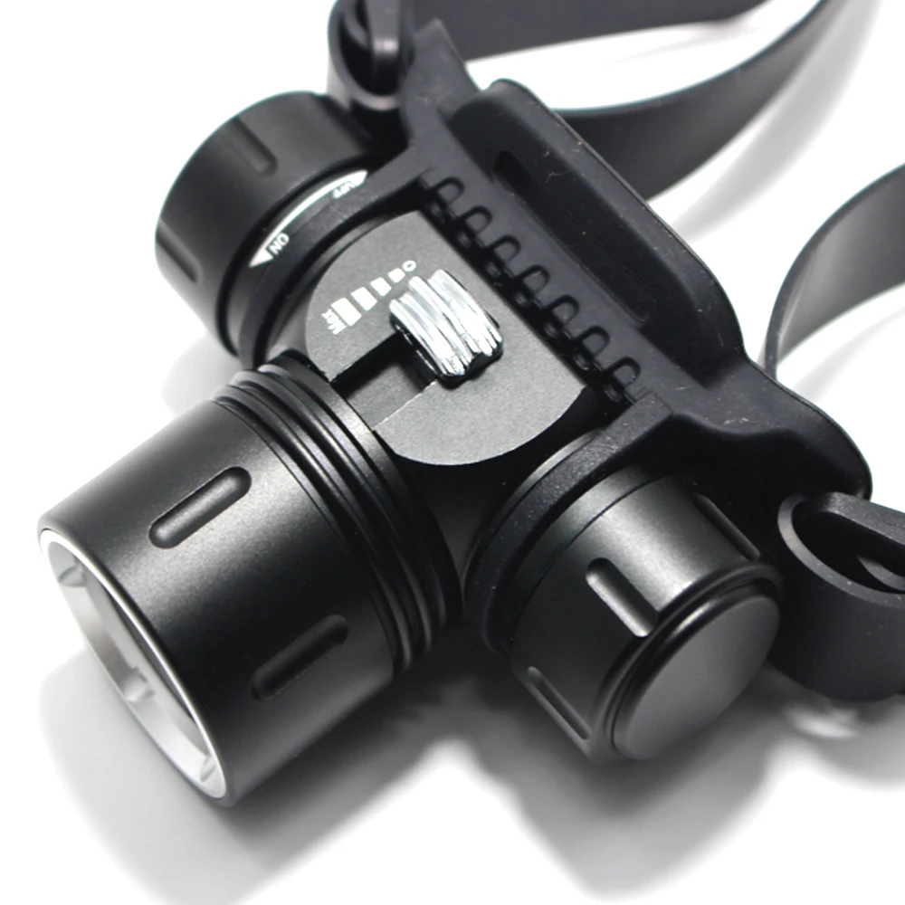 50 Meters Underwater Diving lights Lighting Headlights 6000 lumens L2 Led Scuba Dive Headlamp Waterproof Head Torch Lamp