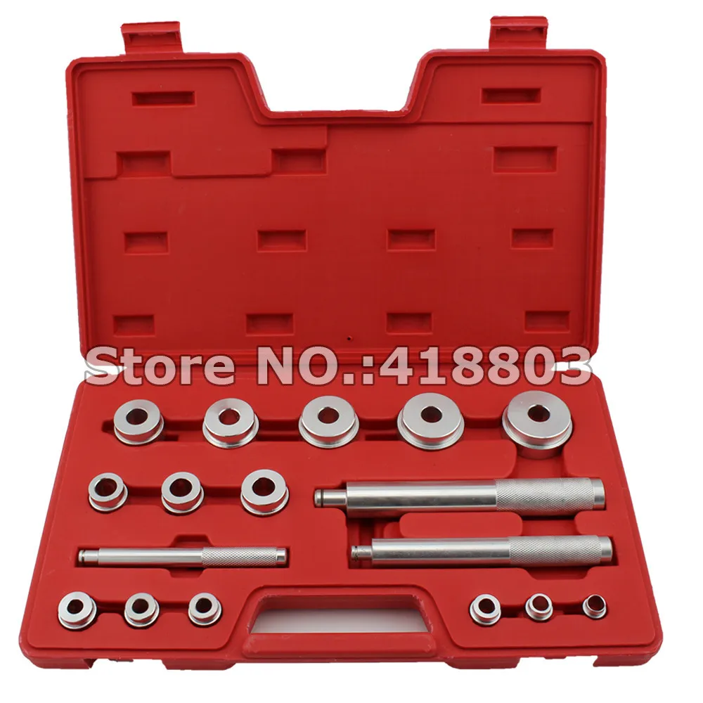 17pcs Aluminum Bearing Installer of Bearing Race and Seal Driver Set