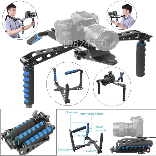 

DSLR Camera Filmmaking System Shoulder Mount Stabilizer for Canon 5D Mark II/1D/7D/550D/60D/T2i/600D for Nikon D4/D800 for Sony