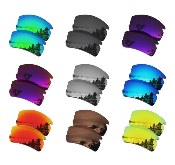 SmartVLT Polarized Replacement Lenses for Oakley Flak 2.0 OO9295 Sunglasses - Multiple Options