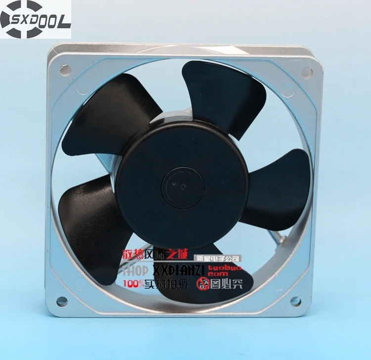 

SXDOOL Industrial Blower Fan CU52B3 12025 12cm 200v 13/11W AC Silent Cooling