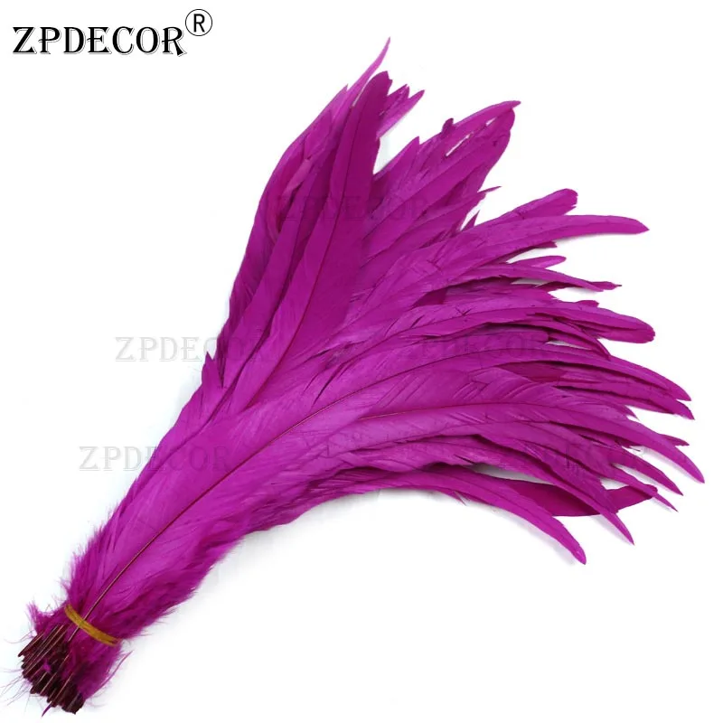 16~18 Inch  40~45 CM Rooster feather Or Chicken Feathers for DIY