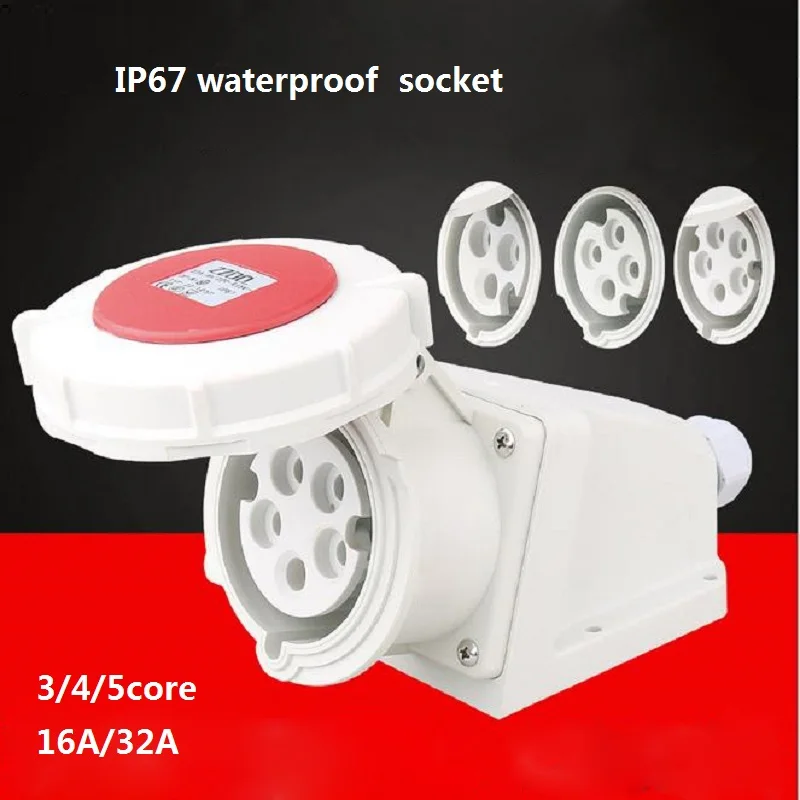 

16 /32A 3/4/5 штырьковый разъем, промышленный Мужской Женский стандартный разъем, электрический разъем