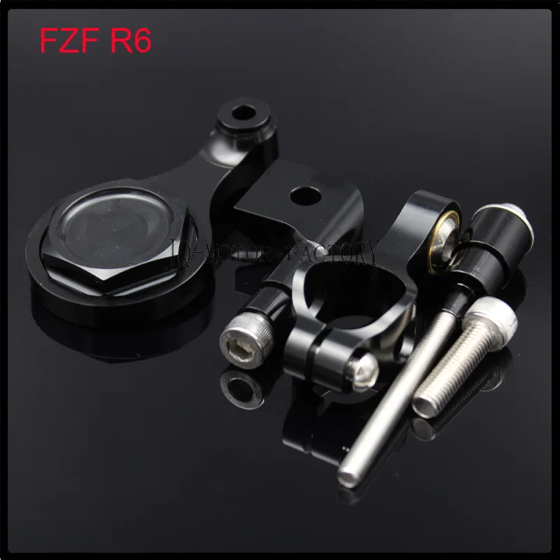 For YAMAHA YZF R6 2006 2007 2008 2009 2010-2011 Motorcycle CNC Steering Damper Stabilizer Bracket Full