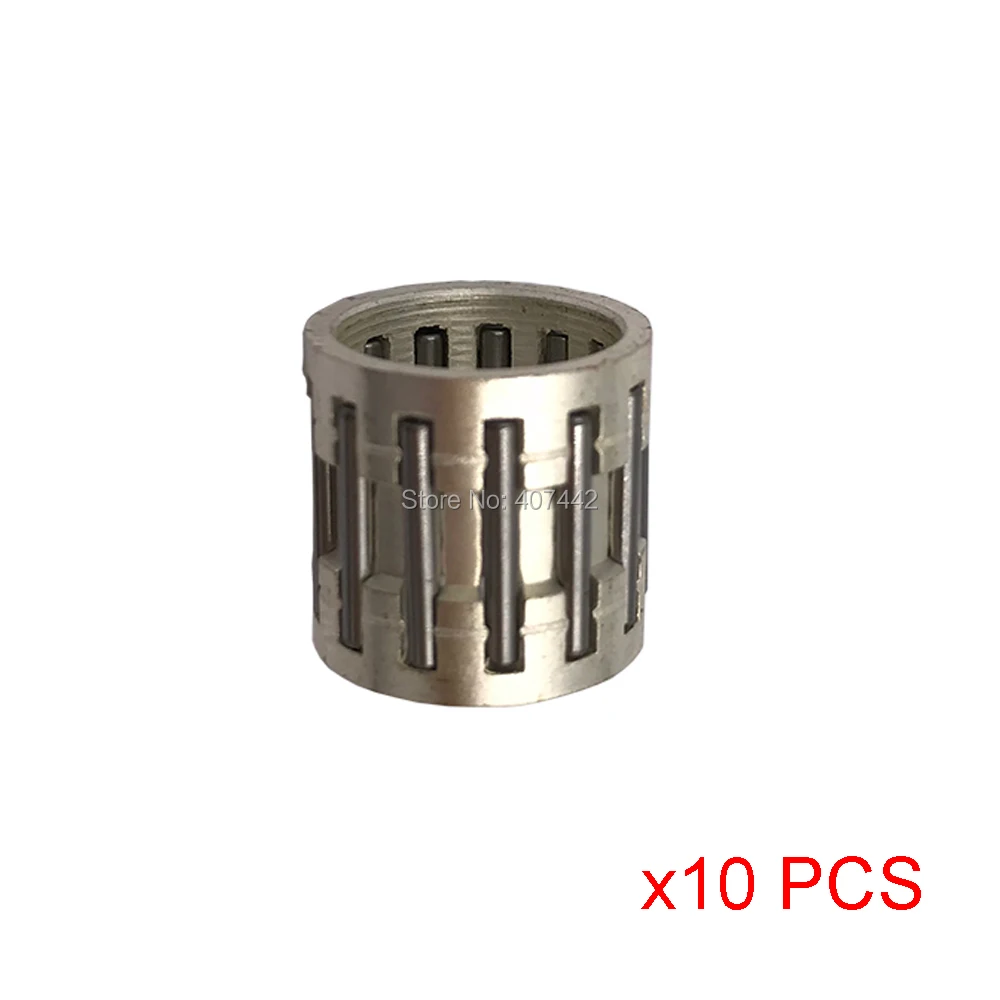 

10PCS Chainsaw Piston Pin Needle Bearing fits Husq 40 50 51 55 61 268 272 345 350 351 353 372 Chainsaw Replaces