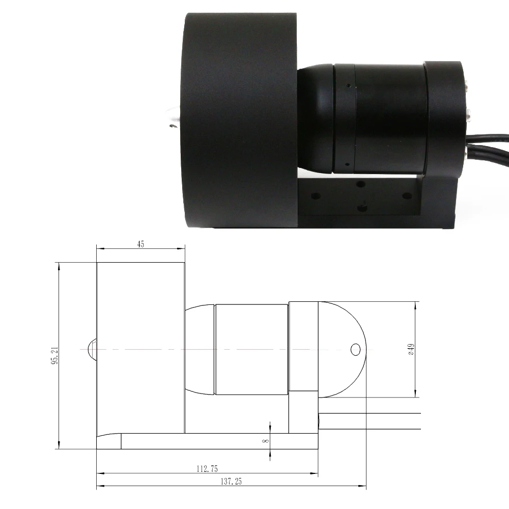 Propulsor submarino DS-02 DS02 6S 24V ROV, Motor a prueba de agua, 9,2 KG de empuje para barcos RC, ROV, AUV, Robot, Kayak, yate, tabla de surf electrónica, juguete