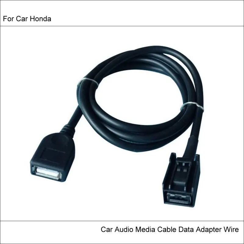 For Honda Odyssey/Accord/Crosstour/Spirior/City Original Plugs To USB Adapter Conector Car CD Radio Audio Media Wire