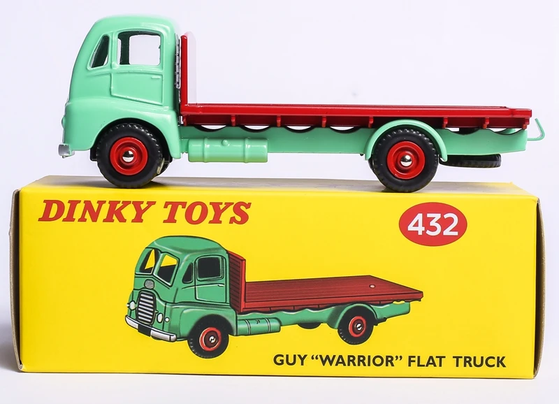 

ATLAS 1/43 DINKY TOYS 432 GUY "WARRIOR" FLAT TRUCK Alloy Diecast Car model & Toys Model for Collection