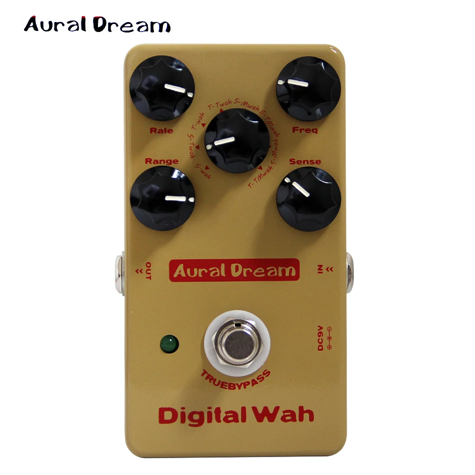 

Aural Dream Digital Effect Pedal Digital Wah 8 algorithms guitar pedal