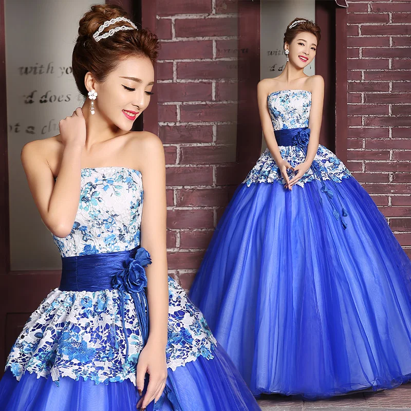 royal blue embroidery ball gown medieval dress princess Medieval Renaissance Gown queen cosplay Victoria dress