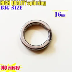 2023 new fishing split rings high quality not rusty stainless steel polishing technology 200pcs/lot