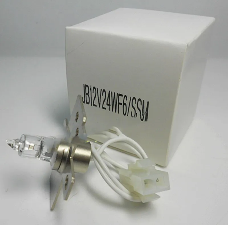 For 12V24W Halogen lamp,For JB12V24WF6/SSM CR323182,SYSMEX C2000 CS2000i CS2000i CS5100 Coagulation analyzer,12V 24W Bulb