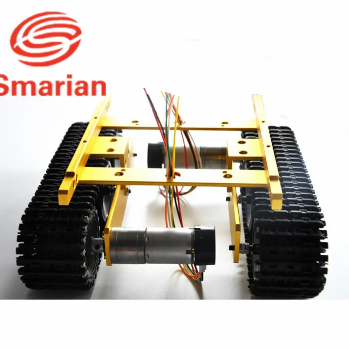 Official smarian Robot Tank Car Chassis TP100 Caterpillar Clawler DIY Toy Robot Remote Control Smart Chain Platform Tracked V