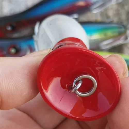 Imagen 2 del producto NOEBY nuevo estilo Big Popper 3 uds 16cm/78g Señuelos de Pesca agua superior flotante atún cebo duro anzuelos fuertes