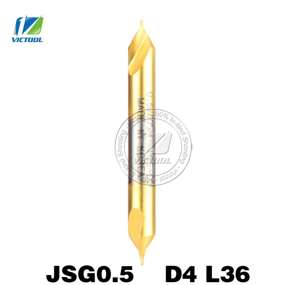 

10PCS/Set JSG0.5 HSS Diameter 4mm Combined Center Drills Bit Set Countersinks 60 Degree Angle High Speed Steel For Metalworking