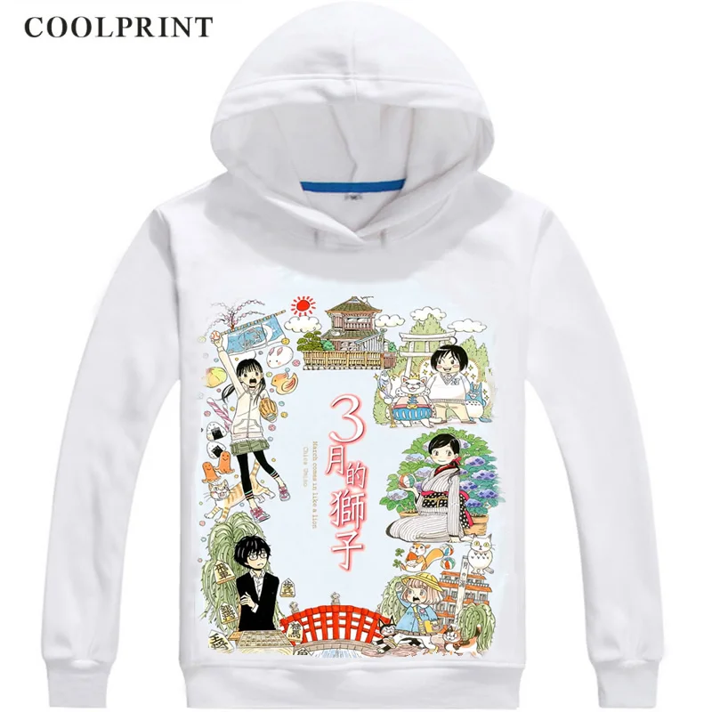 Sangatsu no Raion Hoodies Multi-style Hooded Hoodie March Comes in Like a Lion Rei Kiriyama 3 gatsu no Lion Cosplay Sweatshirts