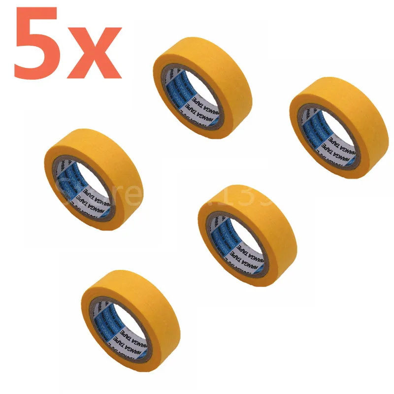 5 Pieces TAMIYA 87034*150 Masking Tape Refill Set Paint Tool Spray 18mm*25m For RC Car Remote Control Car Buggy Truck