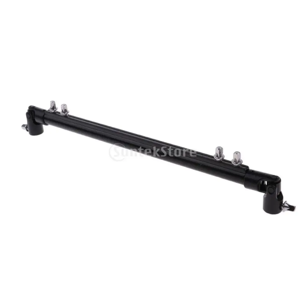 Black Double Bass Kick Drum Pedal Link Linkage Connecting Bar Driveshaft Rod Driveshaft Rod for Drum Parts Accessories