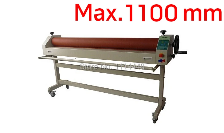 Manual Electronic Cold Laminator with stand Cold Roll Laminating Machine Max. 1000mm