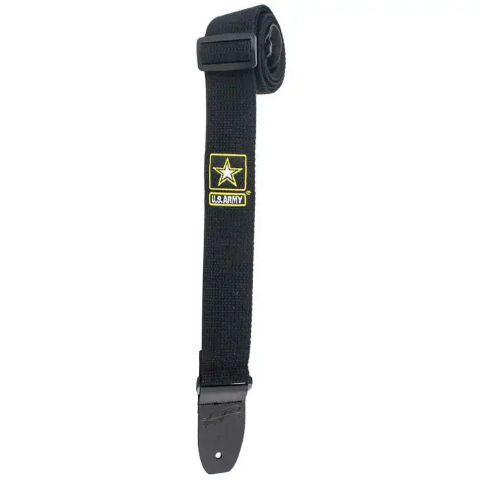 Henry Heller Army 2-inches Cotton Guitar Strap with Official US Army Logo