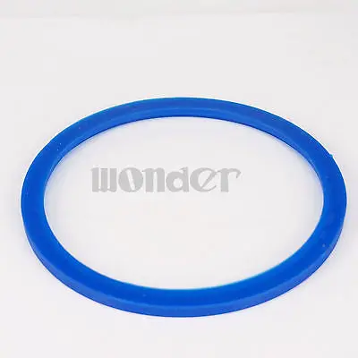 

5pcs Fit 102mm O/D Sanitary SMS Socket Union Blue Silicone Flat Gasket Ring Washer