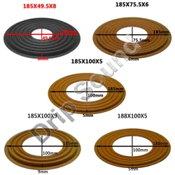 2pcs 185x49.5/185x75.5/185x100/188x100mm Elastic Wave Loudspeaker Subwoofer Woofer Bass Speaker Repair Spider Damper