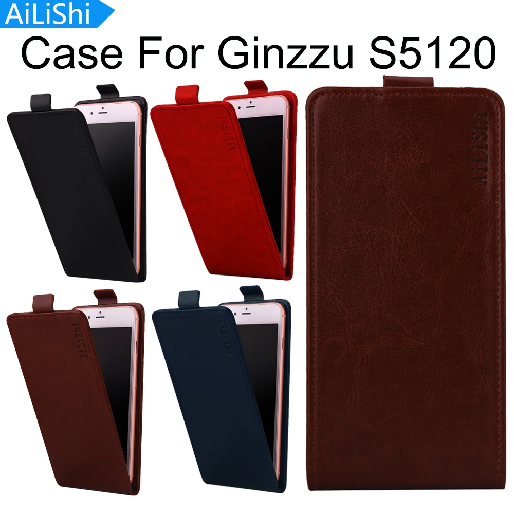 AiLiShi For Ginzzu S5120 Case Luxury New Arrive Up And Down Flip PU Leather Case Protective Cover Skin With Card Slot In Stock